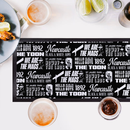 Newcastle - Word Montage - Bar Runner