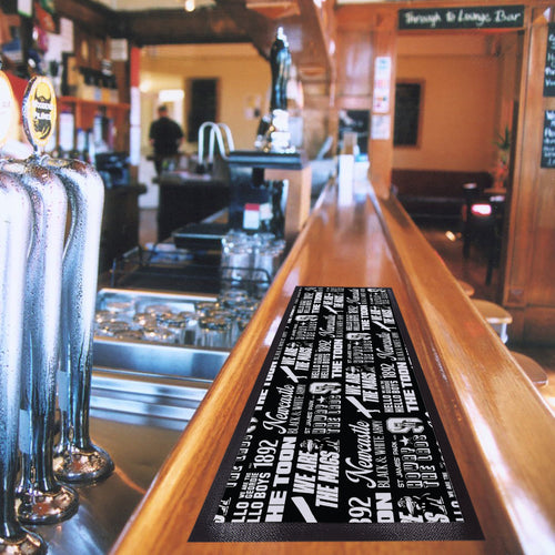 Newcastle - Word Montage - Bar Runner