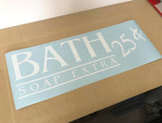 Bath Wall Sticker | Bathroom Quote Decor
