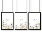 Bathroom Art | Set of 3 wall art prints
