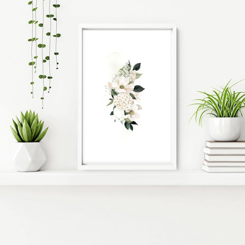 Bathroom Pictures for Wall – Shabby Chic Set of 3