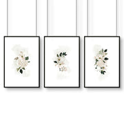 Bathroom Pictures for Wall – Shabby Chic Set of 3