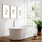 Bathroom Pictures for Wall – Shabby Chic Set of 3