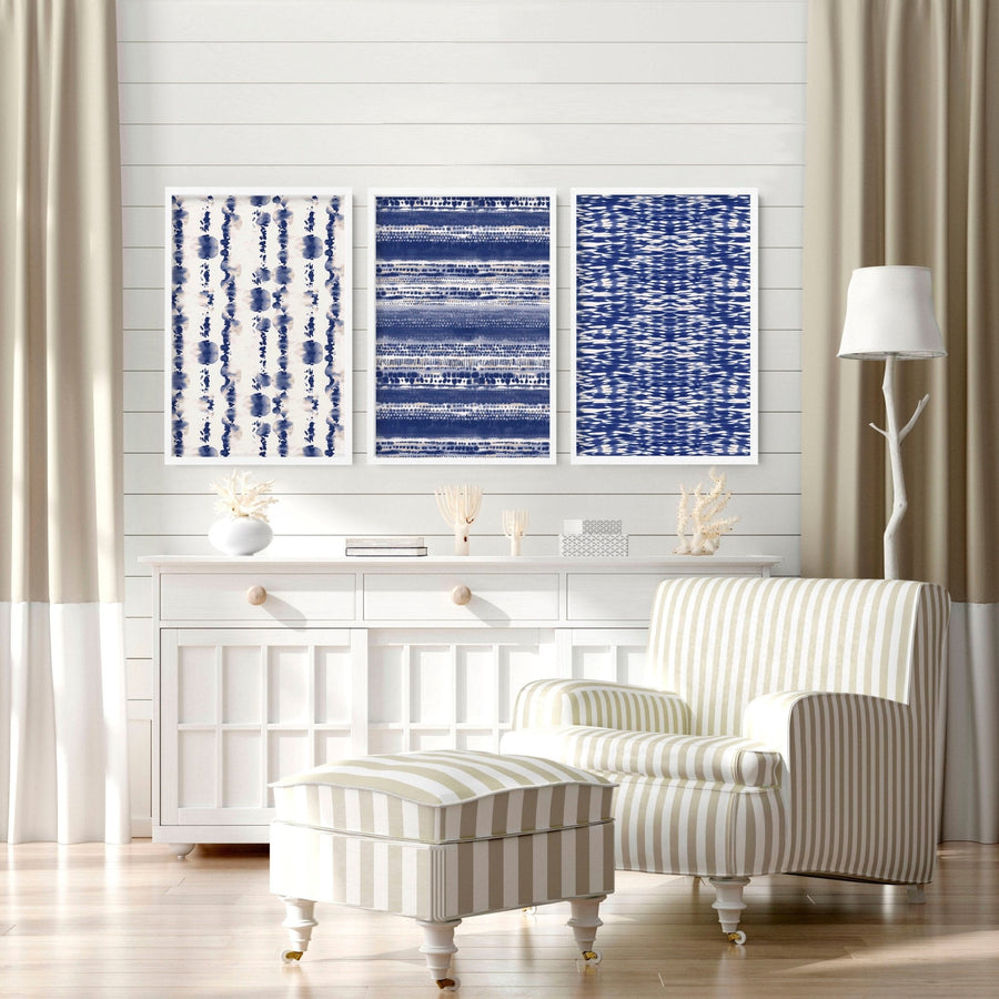 Beach Art | Set of 3 framed wall art prints