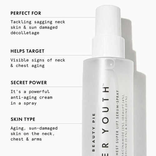 Beauty Pie Über Youth Neck & Chest Super Lift Serum-Spray 95ml