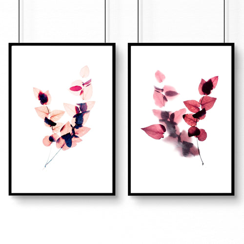 Wall Art for Bedroom Set of 2 | Framed Prints