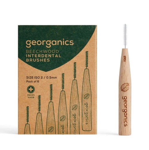Beechwood Reusable Interdental Brushes | 6 Pack