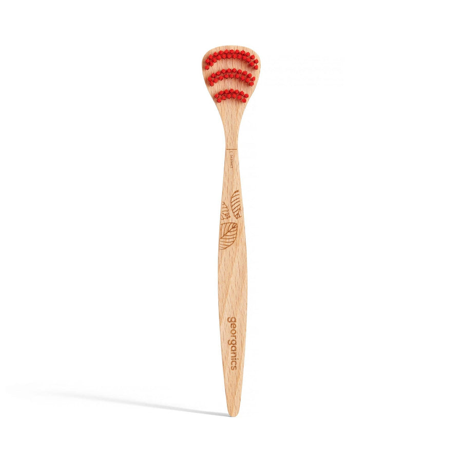 Beechwood Tonguebrush For Better Hygiene