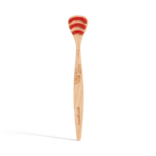 Beechwood Tonguebrush For Better Hygiene