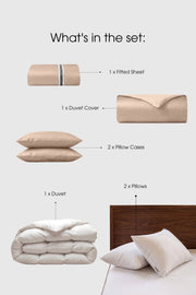 Sateen Move-In Bedding Set
