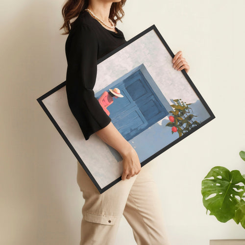 Big Poster For Home Office | Set of 3 Italian Lifestyle Wall art Prints