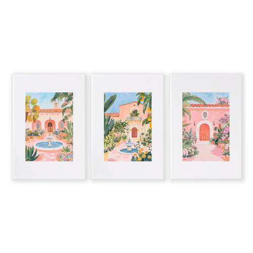 Big Wall Frames | Set of 3 Beach Decor Wall art Prints