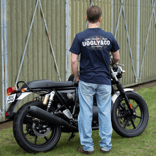 Navy Union Jack Tee