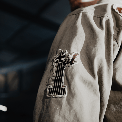 Green Flattrack Moto Shacket