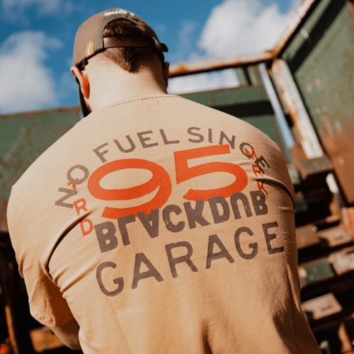 No Fuel Since '95 Tee - Brown