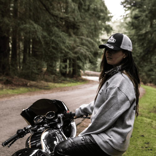 Mile 9 Spark Plug Wings Trucker Hat