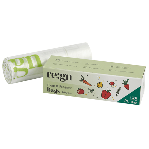 Composable Food Bags for Fridge & Freezer