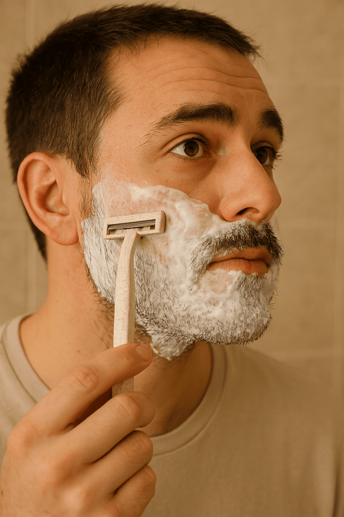 Biodegradable Disposable Razors - Eco Friendly Wheat Straw Blades - 50 Pack