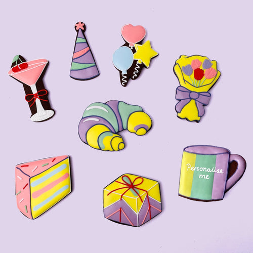 Biscuiteers x Olivia Rubin Sweet Celebration Biscuit Tin