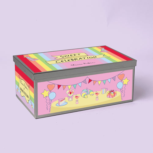 Biscuiteers x Olivia Rubin Sweet Celebration Biscuit Tin