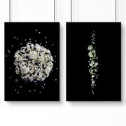 Bathroom art wall decor | set of 2 wall art prints
