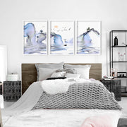 Japan art work | set of 3 framed wall art