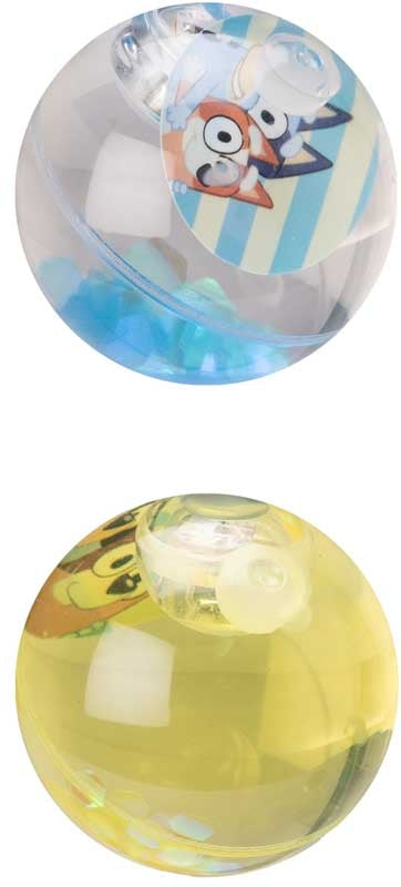 BLUEY LIGHT UP GLITTER BALL ASSORTED    ONE  ONLY
