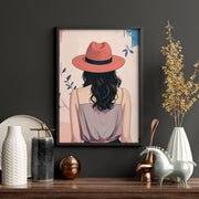 Boho Artwork | Set of 3 Boho Women Wall art Prints