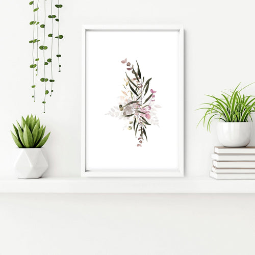 Boho Chic wall art prints | set of Bathroom wall decor