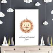 Wall art for Safari nurseries | set of 2 Boho wall art prints