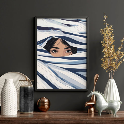 Boho Style Wall Decor | Set of 3 Boho Women Wall art Prints