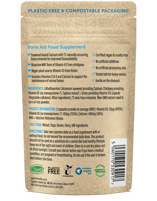 Bone Aid – Bone Vitamins – 60 Capsules