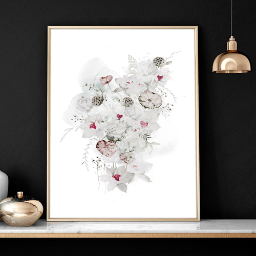 Botanicals art | Set of 2 wall art prints