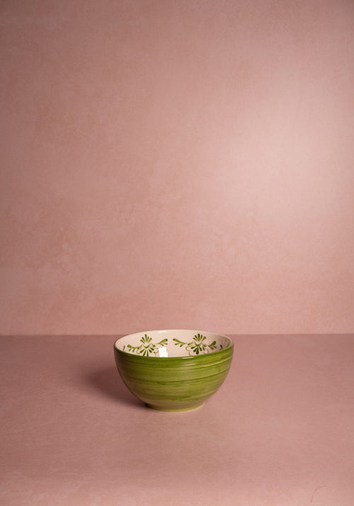 Cara Shell Cereal Bowl, Green -  Set of 4