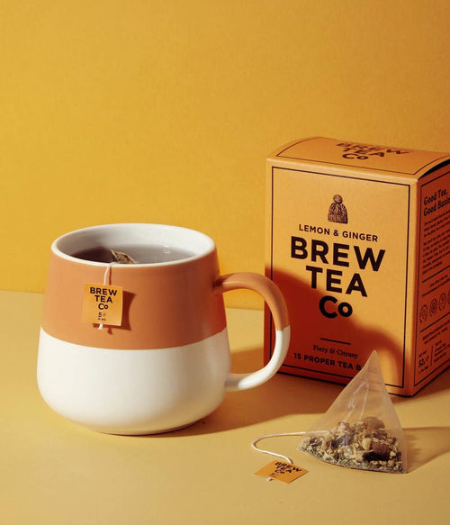 Brew Tea Lemon & Ginger Proper Teabags (15 Teabags)