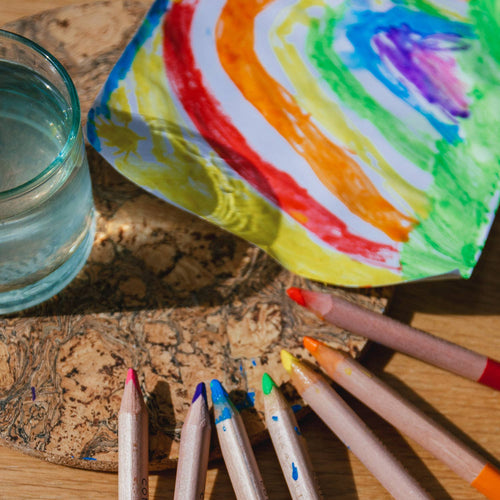Bright Mix Watercolour Pencils Gift Set in Reusable Tin