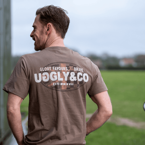 Brown Union Jack Tee