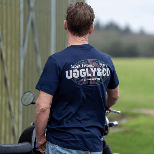 Navy Union Jack Tee