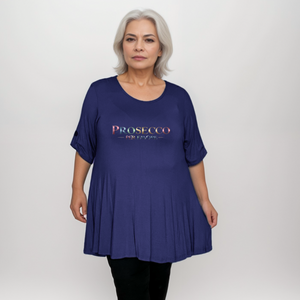 Prosecco Per Favore Button Sleeve Swing Top