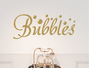 Bubbles Wall Sticker
