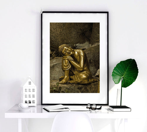 Inspiration quote art | set of 3 Buddha wall art prints