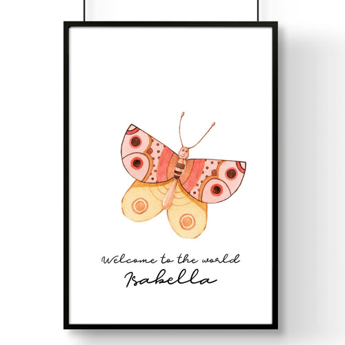 Wall decor for childrens rooms - Butterfly wall art