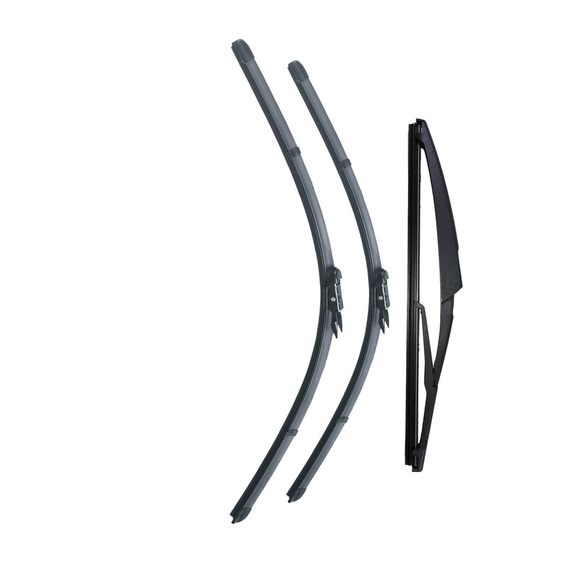 MERCEDES-BENZ B-CLASS W246 W242 EARLY Hatchback Nov 2011 to Jul 2015 Wiper Blade Set - Easy Fit Video Tutorial