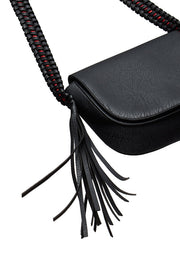 Louche Clay Saddle Bag With Tassel Detail