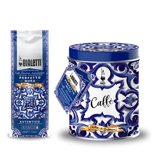 Bialetti X Dolce&Gabbana Blu Mediterraneo Coffee (Moka Ground) - 200g