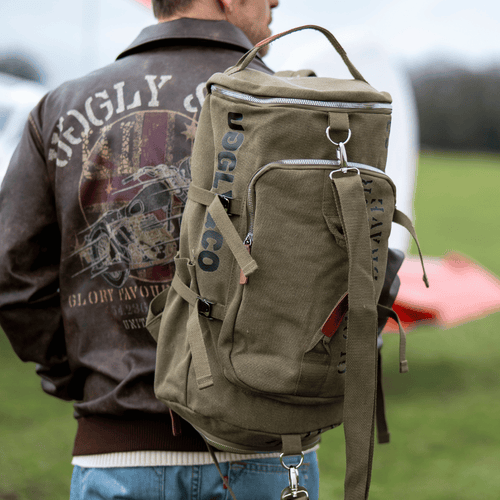Green 'Aviation' Duffle Bag