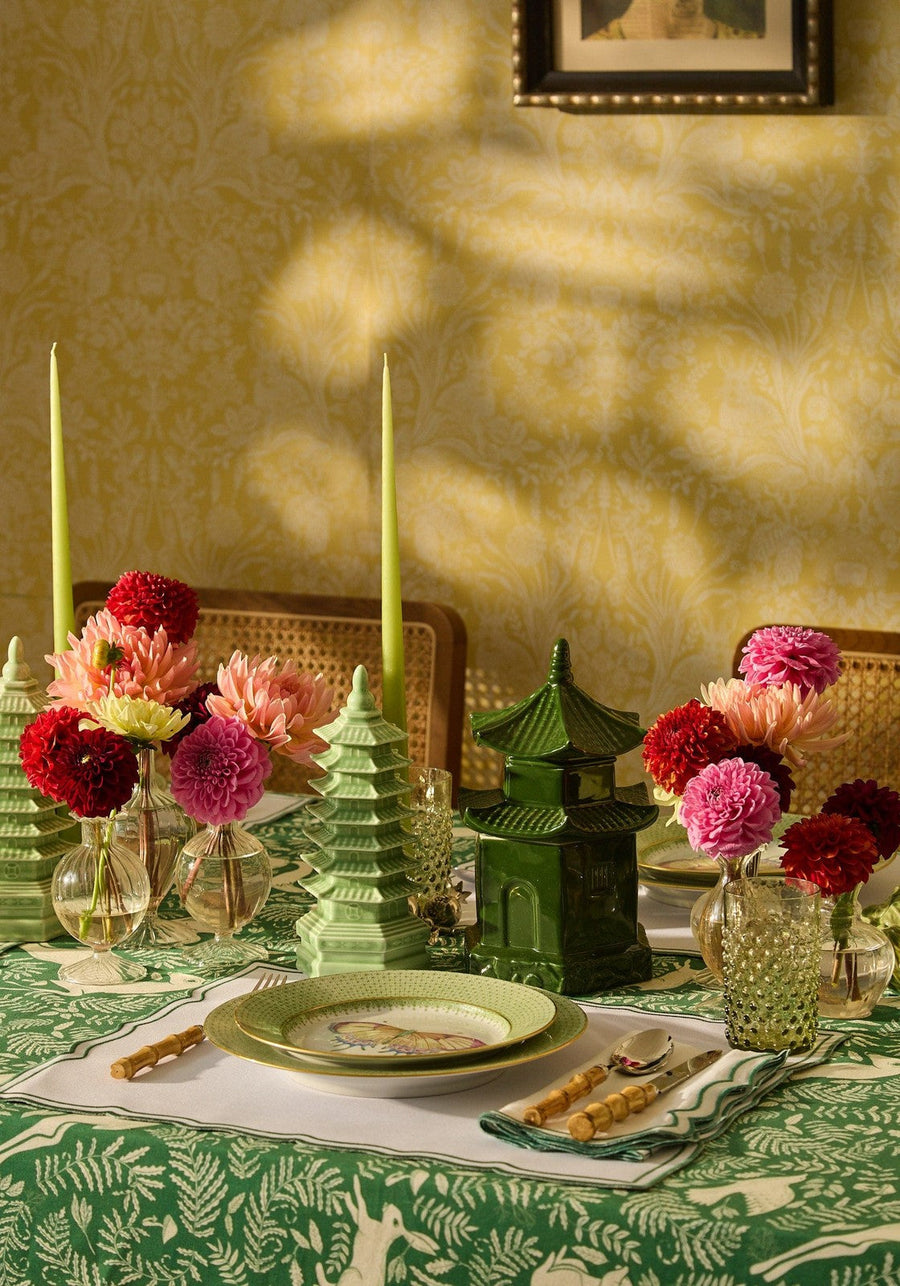 Olivia's Apple Bite Large Taper Candles
