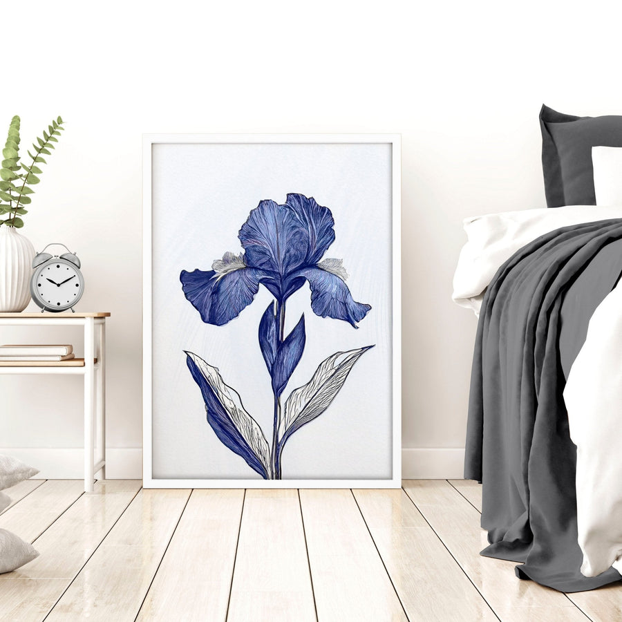 Canvas Art Wall Prints | Set of 3 Botanical Wall art Prints