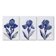 Canvas Art Wall Prints | Set of 3 Botanical Wall art Prints