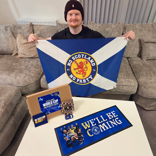 Scotland WC26 BBQ Box Bundle | Retro Man Cave Set